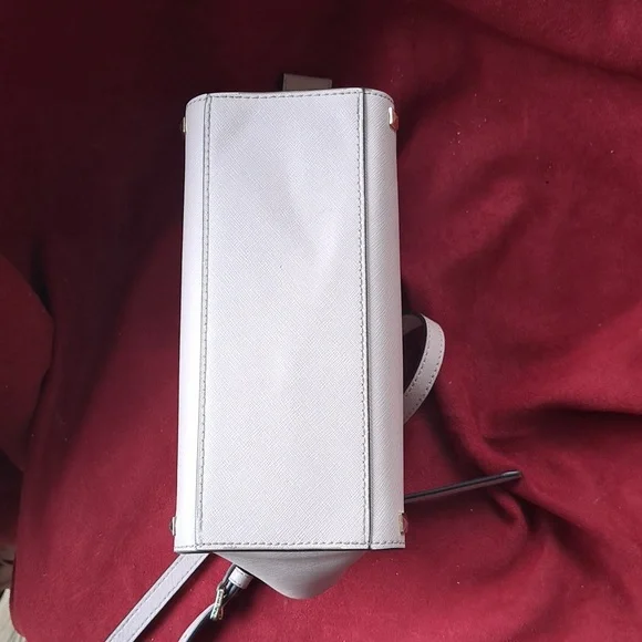 Michael Kors Selma Pink Gold Studded Crossbody Bag, Excellent Condition - Picture 7 of 8